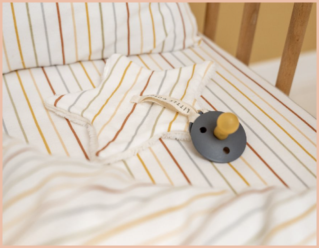 Прекривка за креветче - Vintage Sunny Stripes