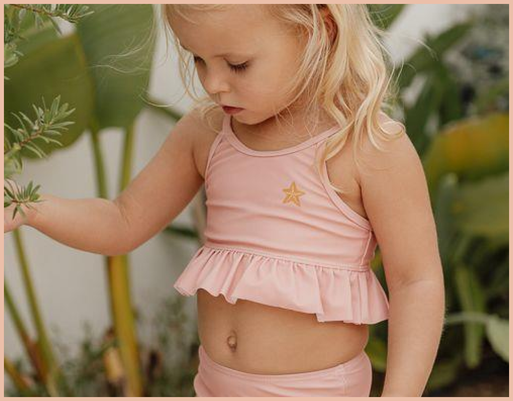 Костим за капење - Starfish Pink 3/6m