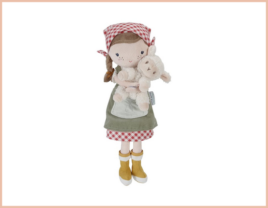 Мека кукла - Фармерка Роза со мала овца