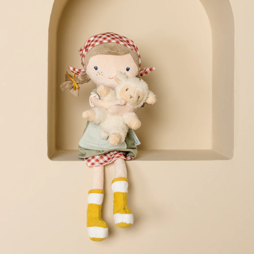 Мека кукла - Фармерка Роза со мала овца