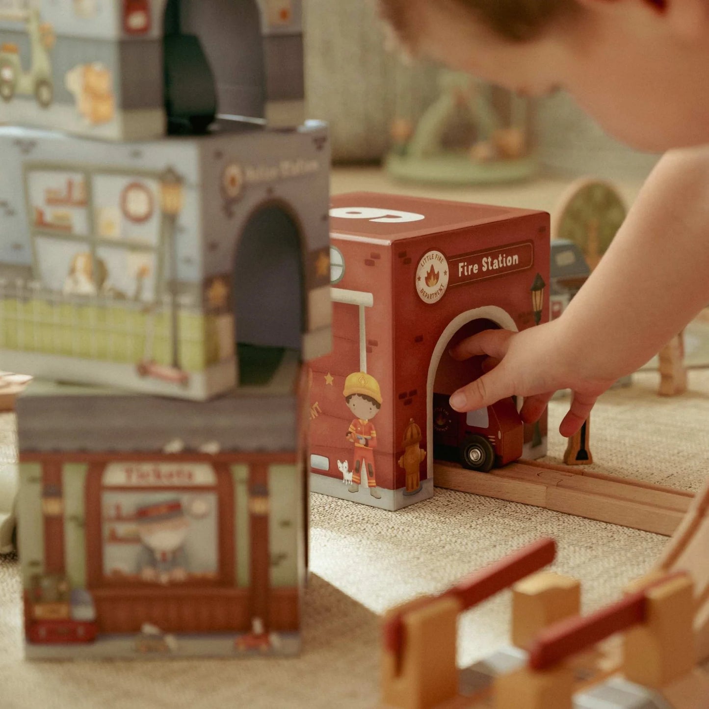 Коцки за редење со автомобили