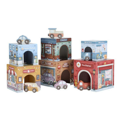 Коцки за редење со автомобили